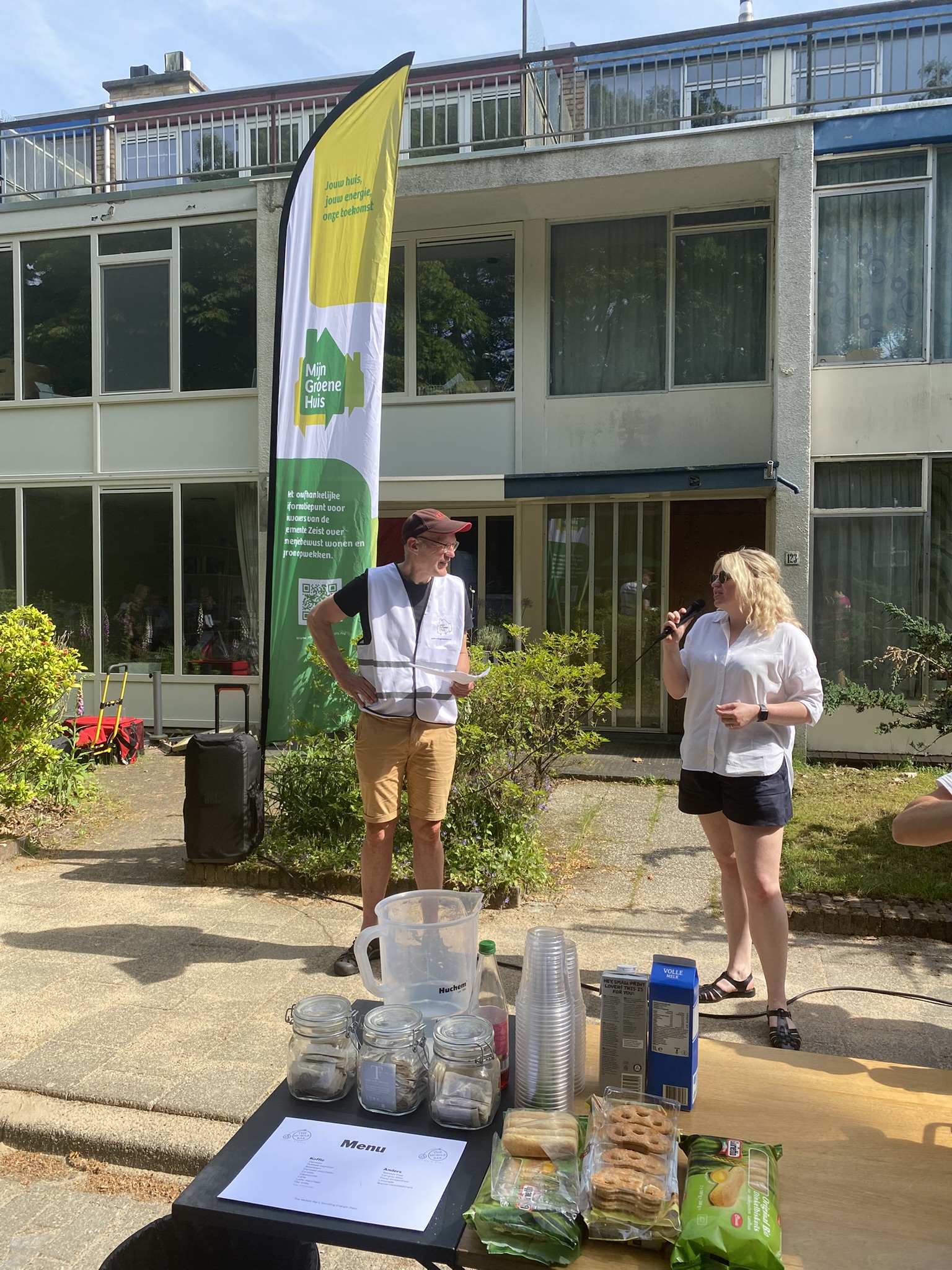 Blowerdoordemonstratie in de Pedagogenbuurt 30 mei 2026